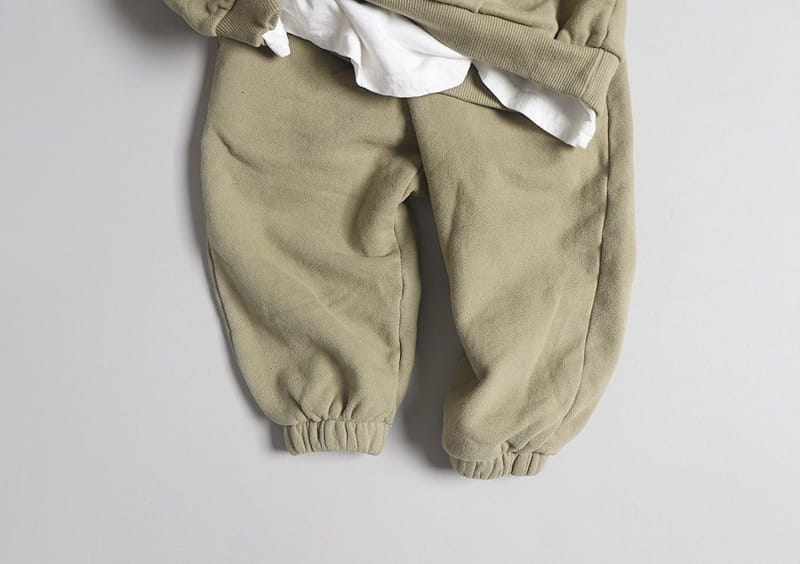HYVAA - Korean Children Fashion - #Kfashion4kids - Smile Anorak Top Bottom Set - 2