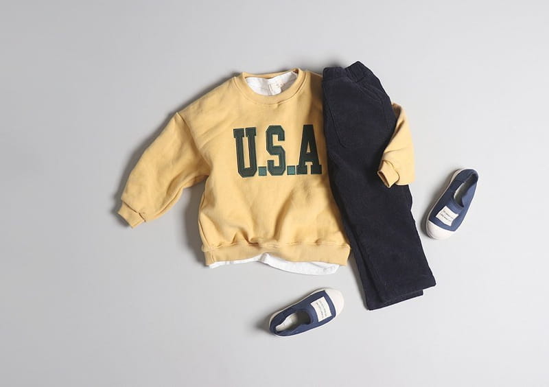 HYVAA - Korean Children Fashion - #Kfashion4kids - USA Sweatshirt
