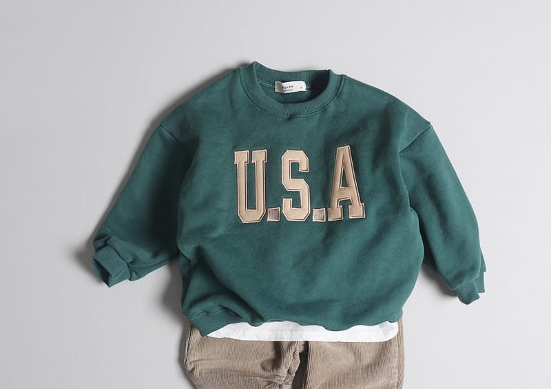 HYVAA - Korean Children Fashion - #Kfashion4kids - USA Sweatshirt - 2