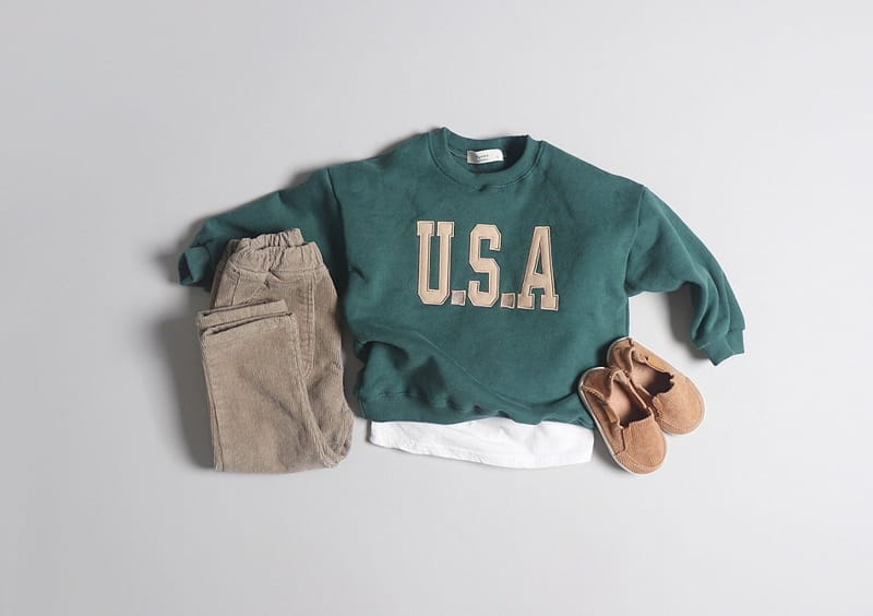 HYVAA - Korean Children Fashion - #Kfashion4kids - USA Sweatshirt - 4