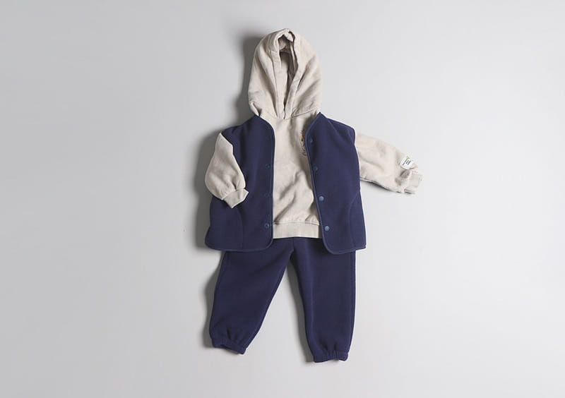 HYVAA - Korean Children Fashion - #Kfashion4kids - Please Top Bottom Set - 5