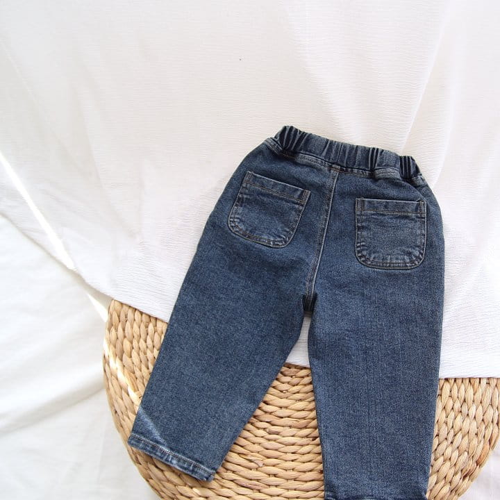 J-ROOM - Korean Children Fashion - #Kfashion4kids - Fleece Baggy Jeans - 7