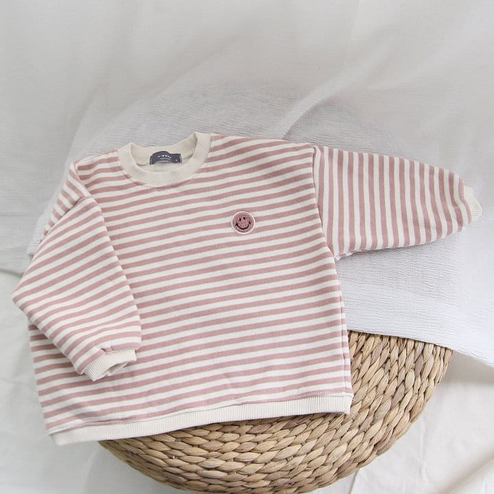 J-ROOM - Korean Children Fashion - #Kfashion4kids - Bboglei Embroidery Stripes Tee - 2