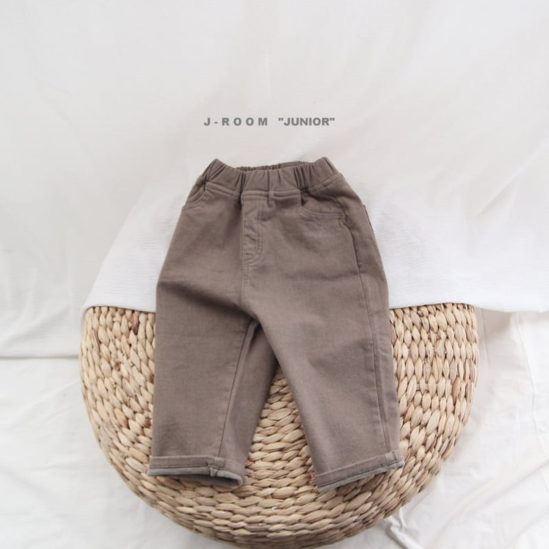 J-ROOM - Korean Children Fashion - #Kfashion4kids - Fleecve Span Baggy Pants - 11