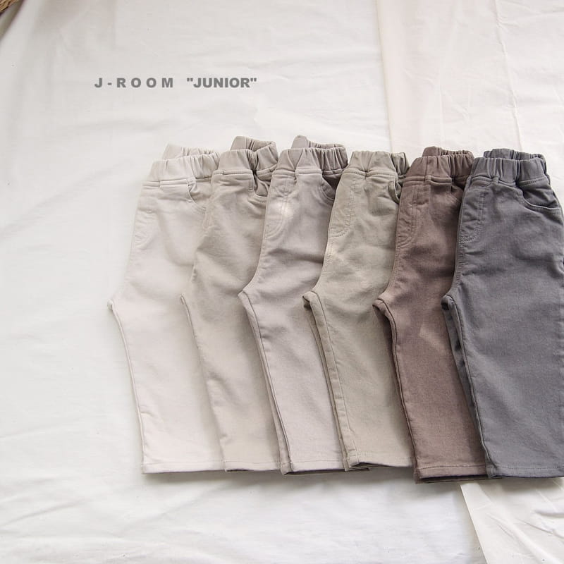 J-ROOM - Korean Children Fashion - #Kfashion4kids - Fleecve Span Baggy Pants - 2