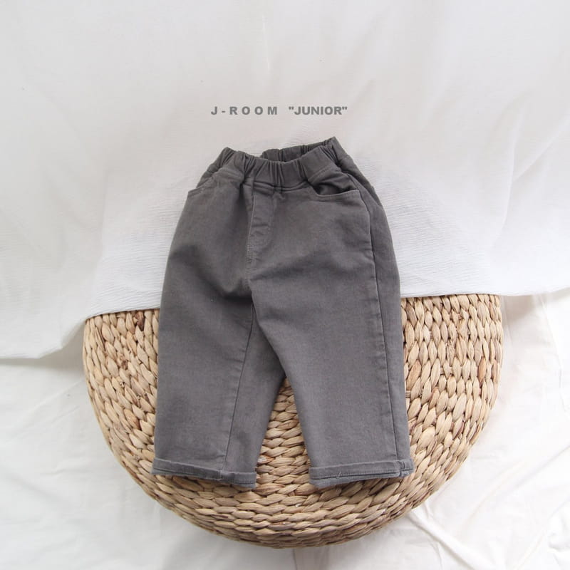J-ROOM - Korean Children Fashion - #Kfashion4kids - Fleecve Span Baggy Pants - 9