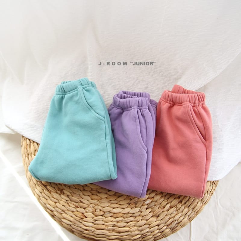 J-ROOM - Korean Children Fashion - #Kfashion4kids - Color Fleece Jogger Pants - 2