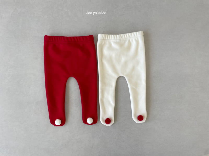 JEAYA & MYMI - Korean Children Fashion - #Kfashion4kids - Santa Foot Leggings