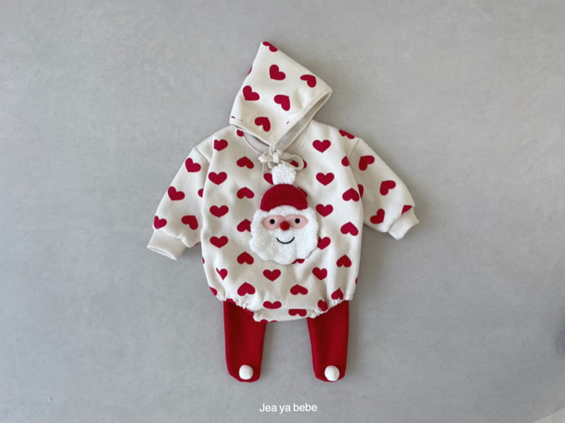 JEAYA & MYMI - Korean Children Fashion - #Kfashion4kids - Santa Foot Leggings - 8
