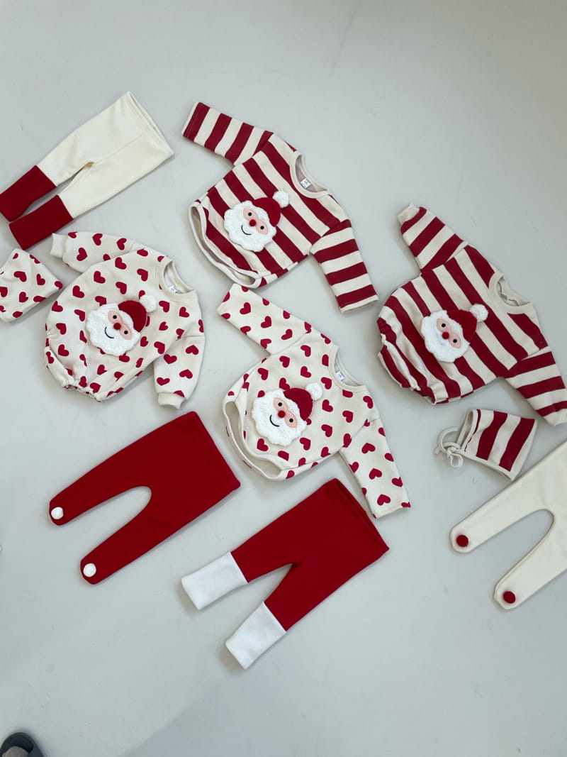 JEAYA & MYMI - Korean Children Fashion - #Kfashion4kids - Santa Toshi Leggings - 7