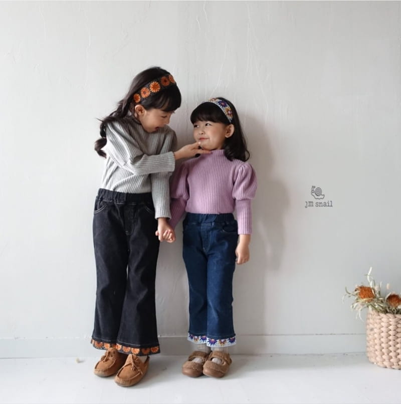 JM SNAIL - Korean Children Fashion - #Kfashion4kids - Blank Jeans - 10
