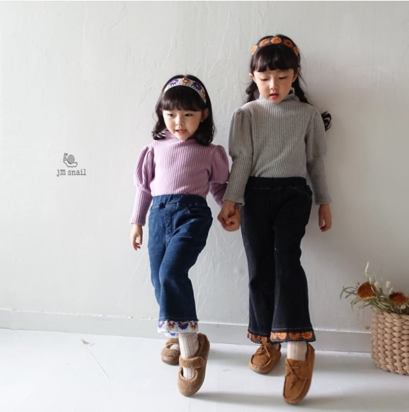 JM SNAIL - Korean Children Fashion - #Kfashion4kids - Blank Jeans - 7