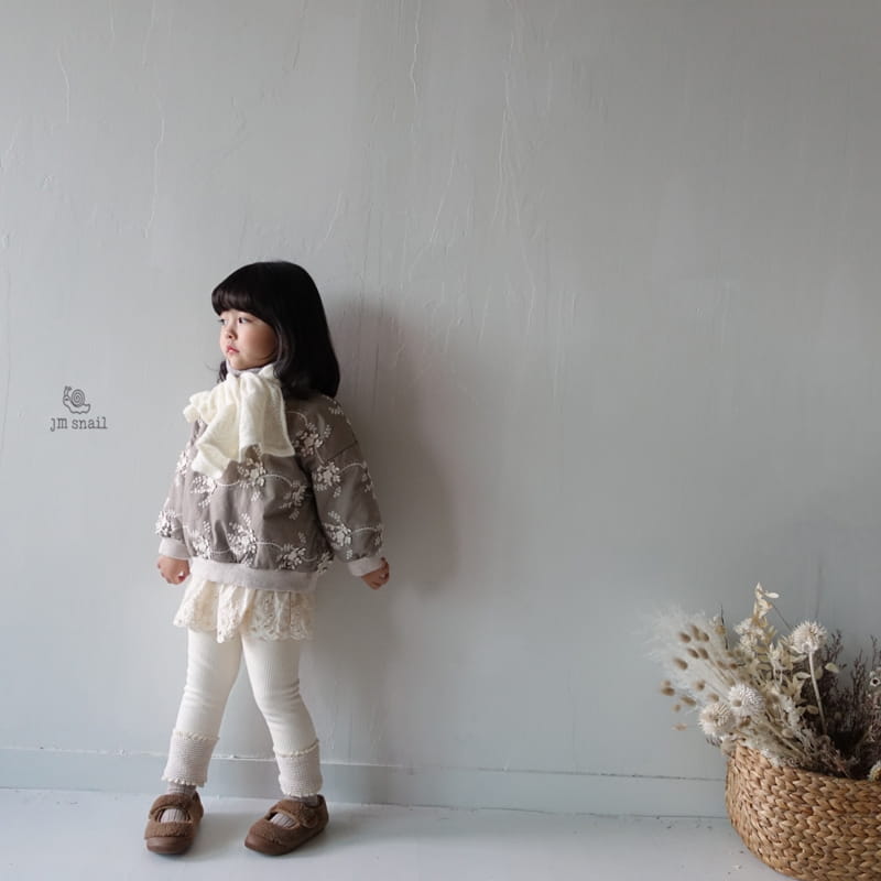 JM SNAIL - Korean Children Fashion - #Kfashion4kids - Embroidery Bonding Sweatshirt - 7