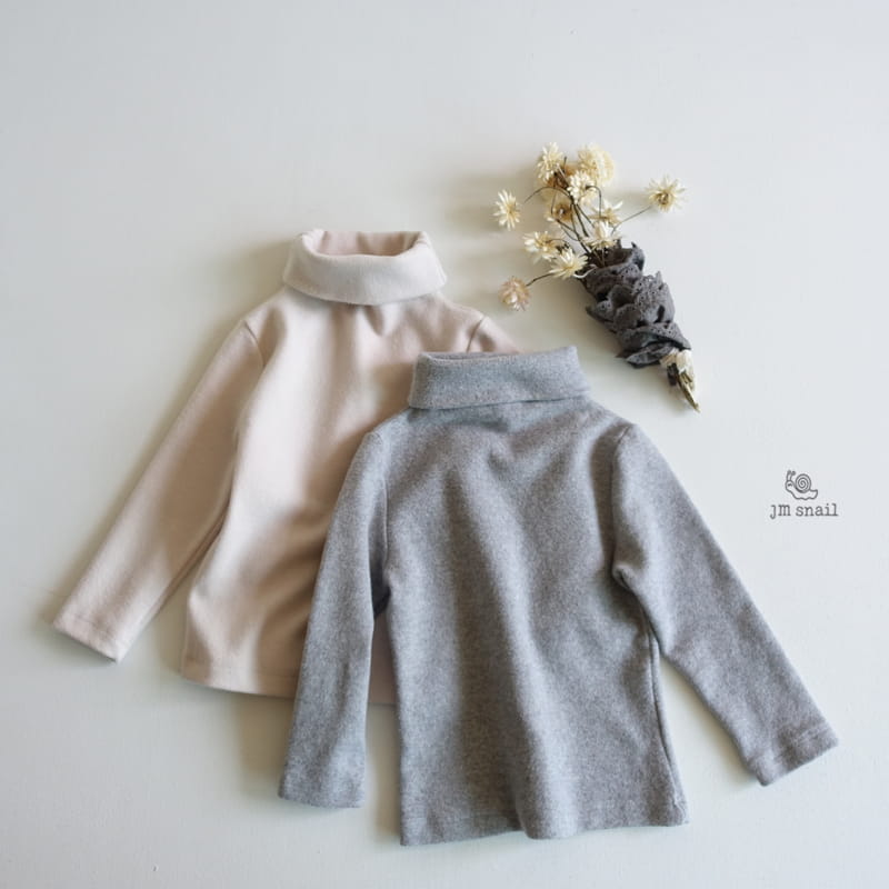 JM SNAIL - Korean Children Fashion - #Kfashion4kids - Hos Turtleneck Tee - 3