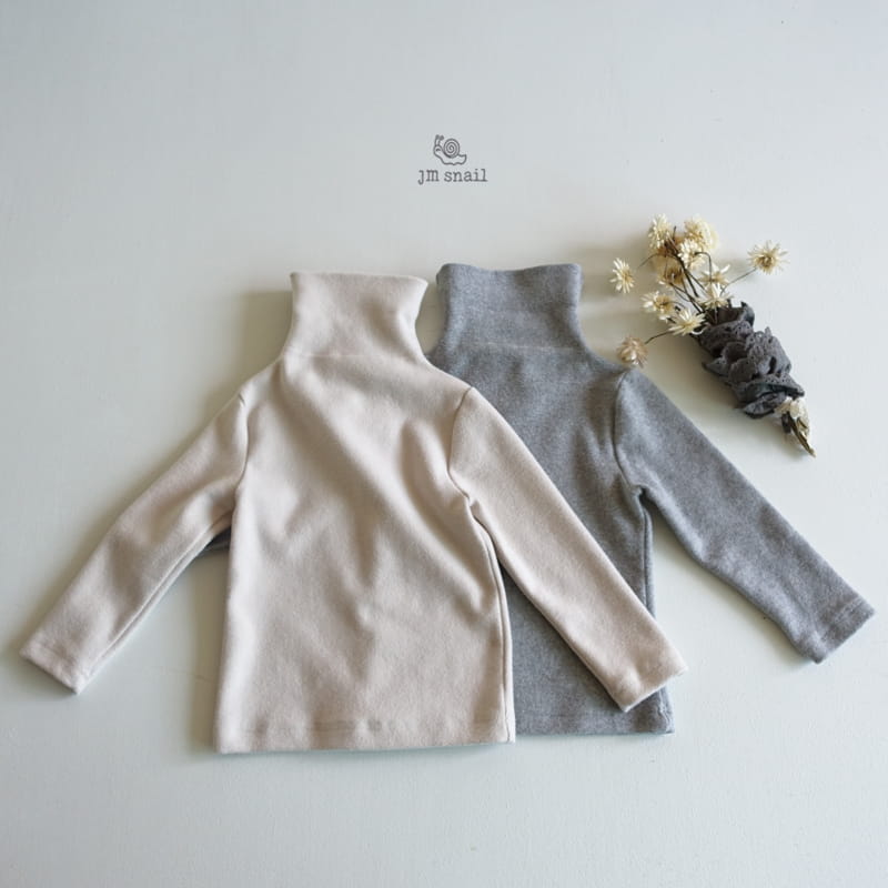 JM SNAIL - Korean Children Fashion - #Kfashion4kids - Hos Turtleneck Tee - 4