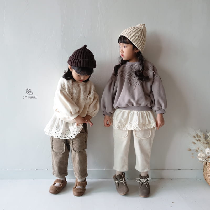 JM SNAIL - Korean Children Fashion - #Kfashion4kids - Camilia Motive Tee - 11