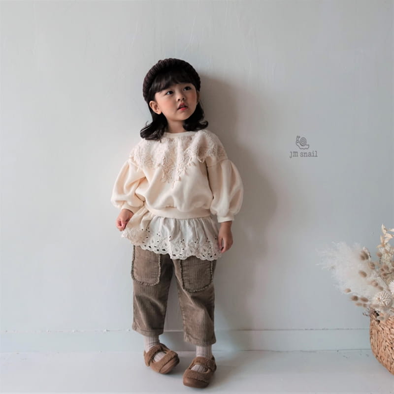 JM SNAIL - Korean Children Fashion - #Kfashion4kids - Camilia Motive Tee - 3