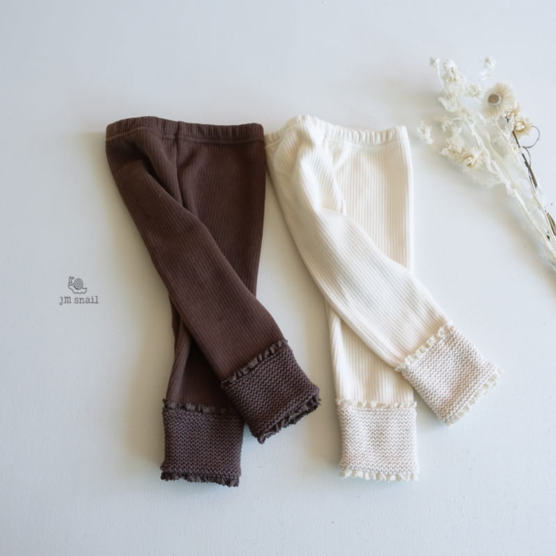 JM SNAIL - Korean Children Fashion - #Kfashion4kids - Masion Leggings - 4