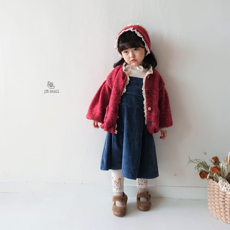 JM SNAIL - Korean Children Fashion - #Kfashion4kids - Misoni Volum Knit Jacket - 3