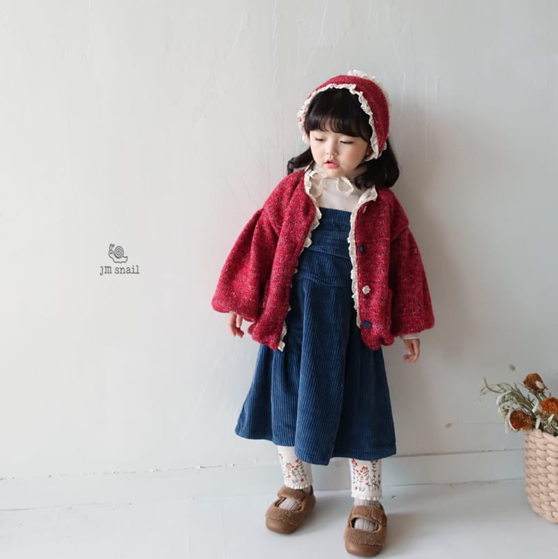 JM SNAIL - Korean Children Fashion - #Kfashion4kids - Misoni Volum Knit Jacket - 4