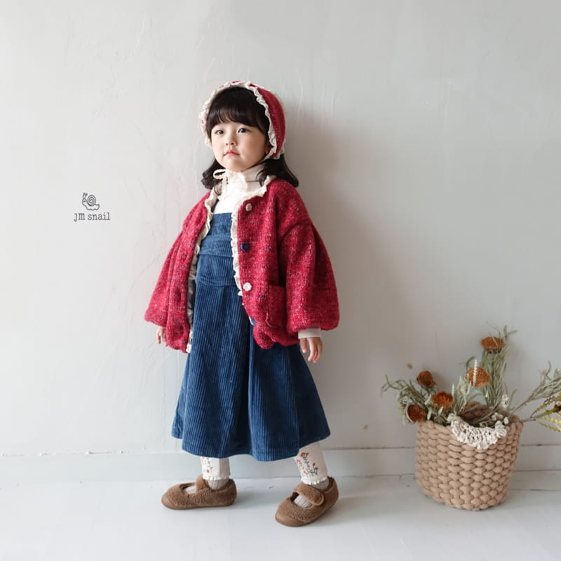 JM SNAIL - Korean Children Fashion - #Kfashion4kids - Misoni Volum Knit Jacket - 5