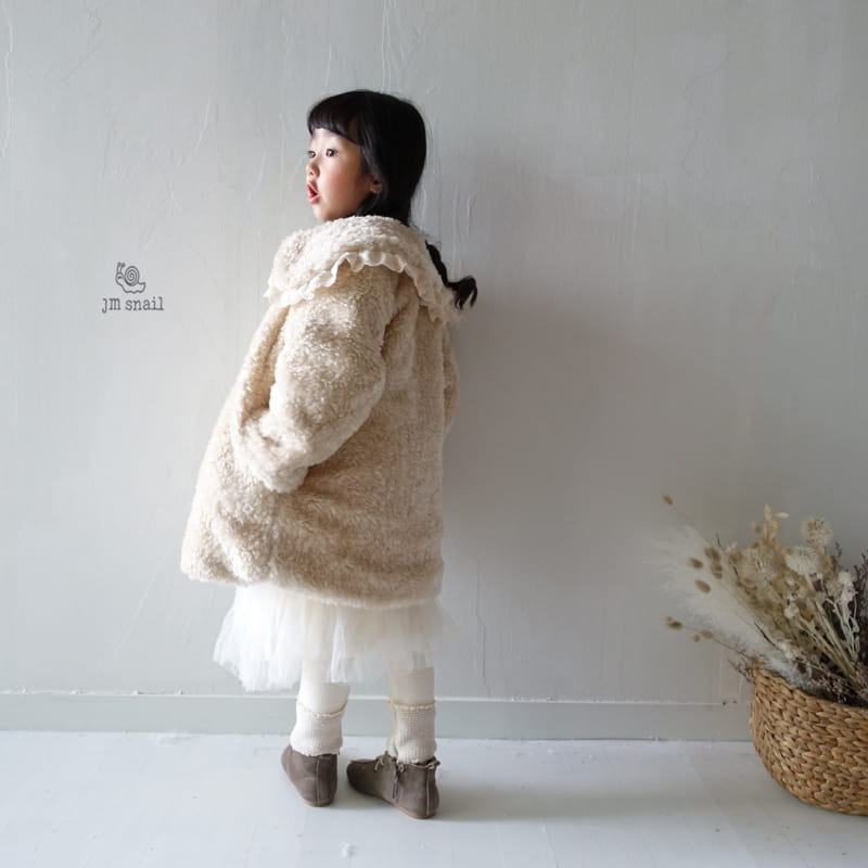 JM SNAIL - Korean Children Fashion - #Kfashion4kids - Noodle Frill Coat - 11