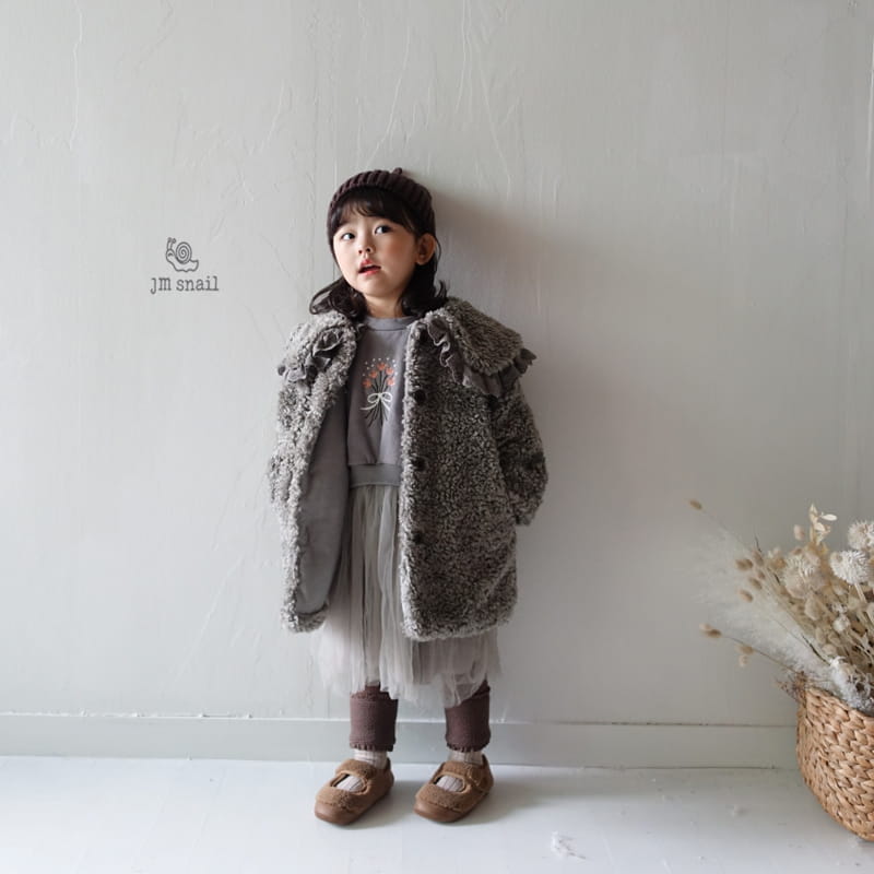 JM SNAIL - Korean Children Fashion - #Kfashion4kids - Noodle Frill Coat - 7