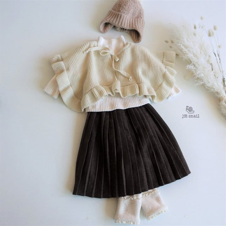 JM SNAIL - Korean Children Fashion - #Kfashion4kids - Flannel Winkle Skirt - 5