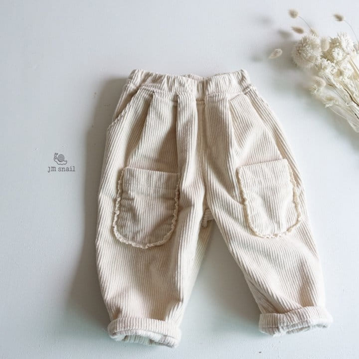 JM SNAIL - Korean Children Fashion - #Kfashion4kids - Pocket Rib Pants
