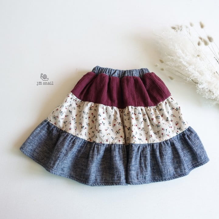 JM SNAIL - Korean Children Fashion - #Kfashion4kids - Three Color Skirt