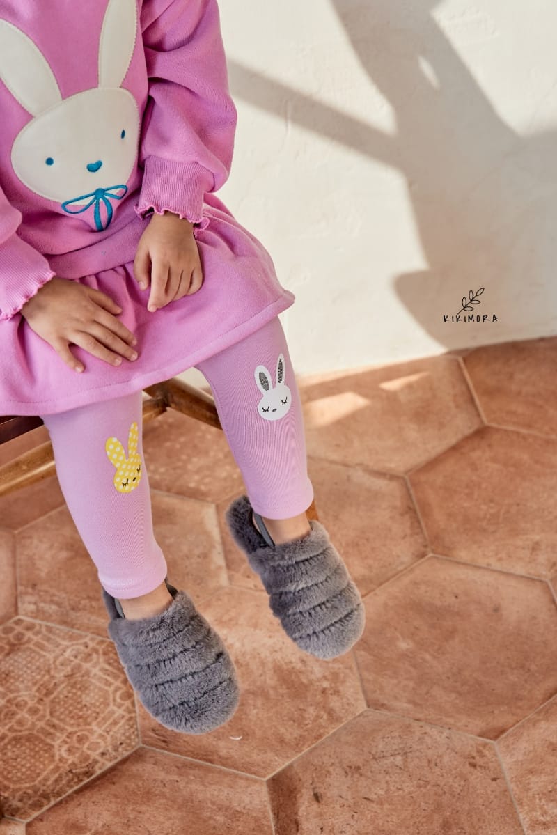 KIKIMORA - Korean Children Fashion - #Kfashion4kids - Hot Fleece Span Leggings - 4