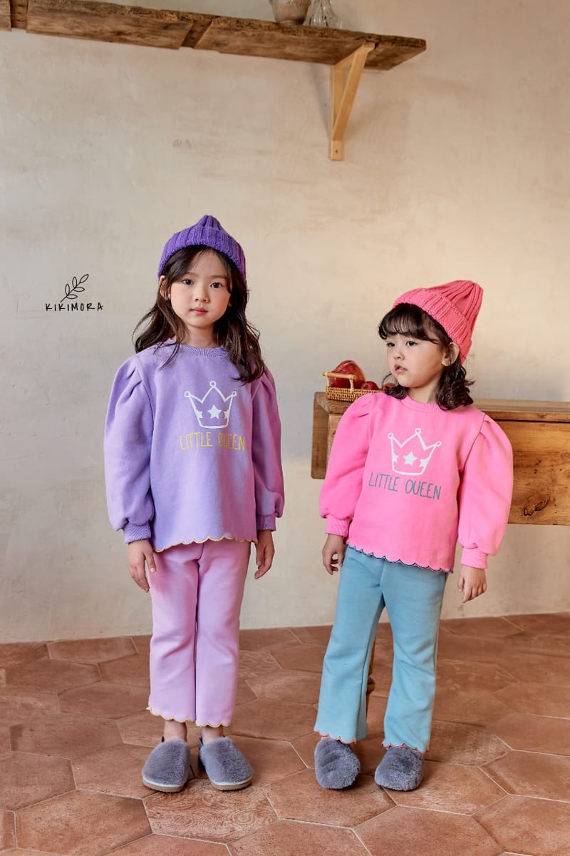 KIKIMORA - Korean Children Fashion - #Kfashion4kids - Fleece Bootscut Pants