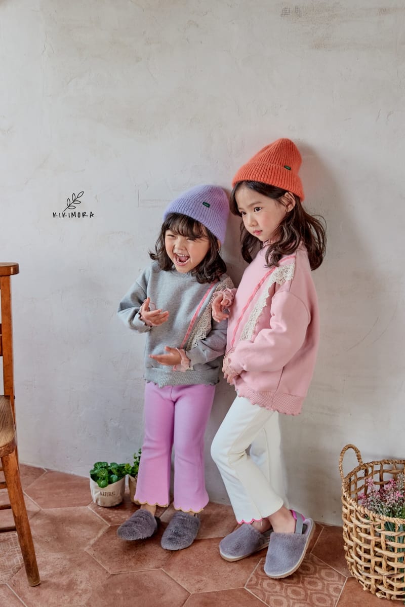 KIKIMORA - Korean Children Fashion - #Kfashion4kids - Fleece Bootscut Pants - 7