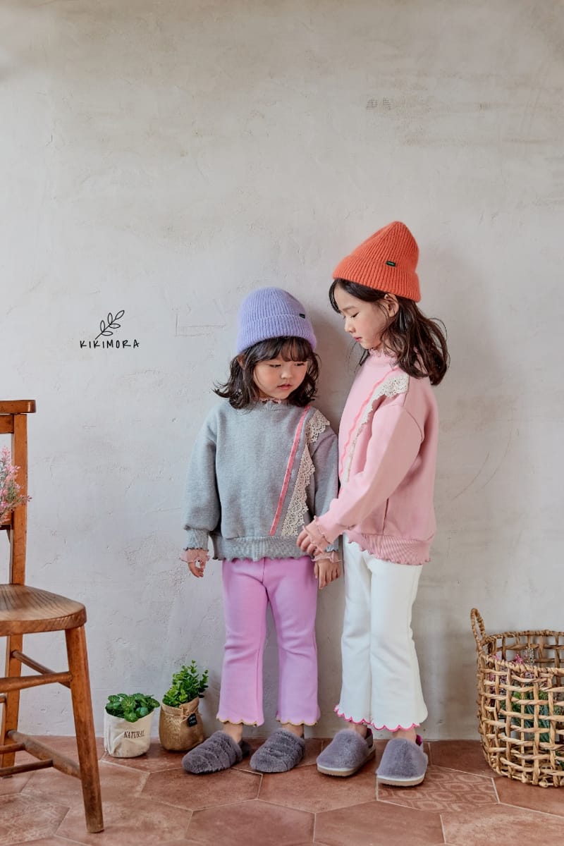 KIKIMORA - Korean Children Fashion - #Kfashion4kids - Fleece Bootscut Pants - 8