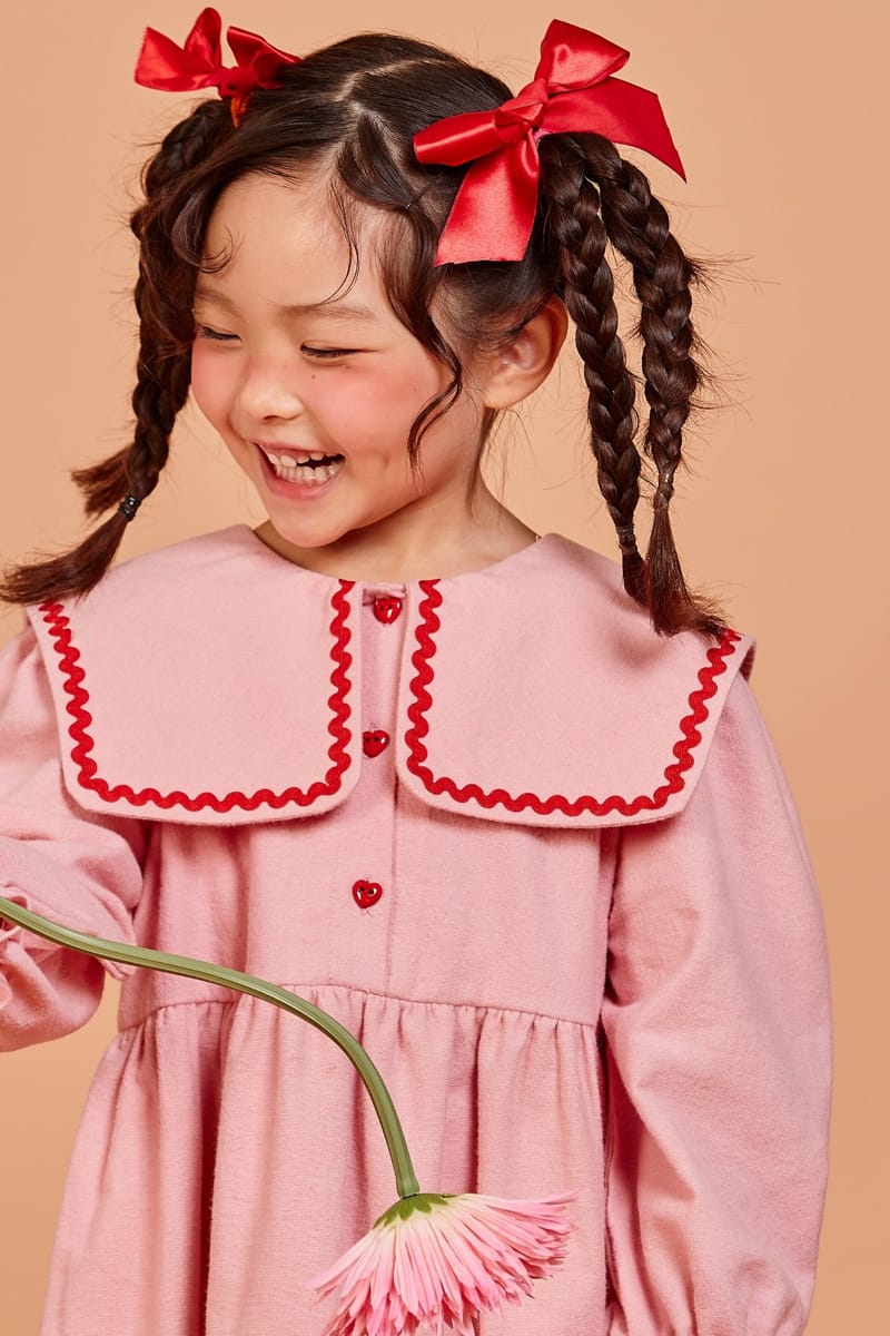 KOKOYARN - Korean Children Fashion - #Kfashion4kids - Chu Fleece One-piece - 12