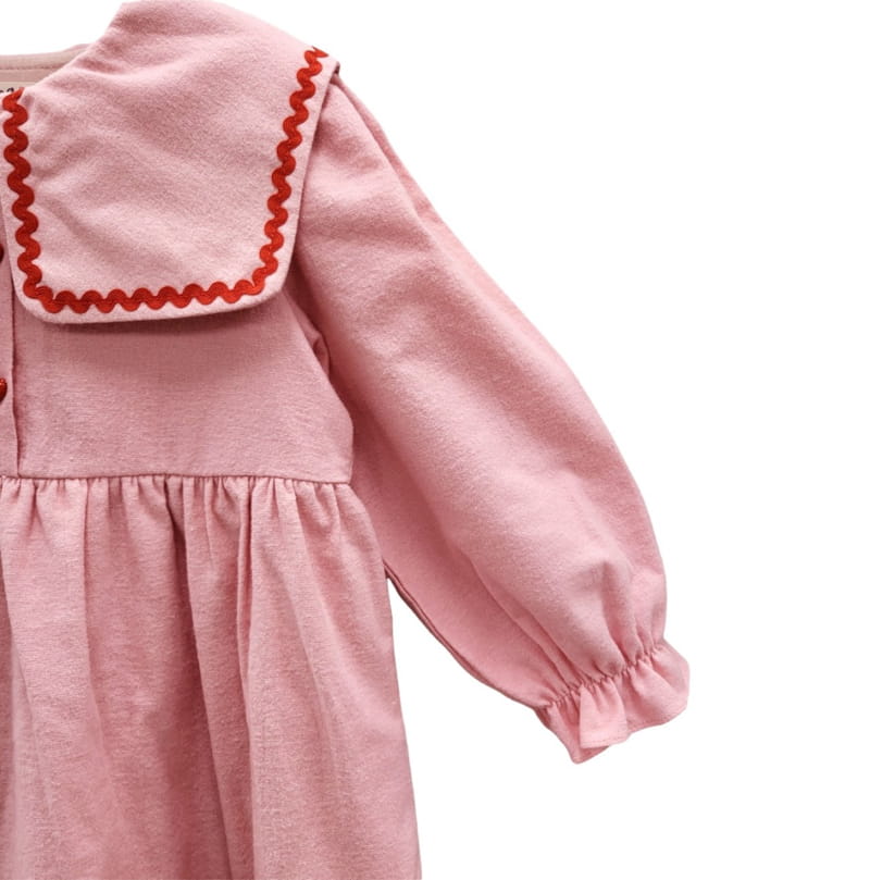 KOKOYARN - Korean Children Fashion - #Kfashion4kids - Chu Fleece One-piece - 2