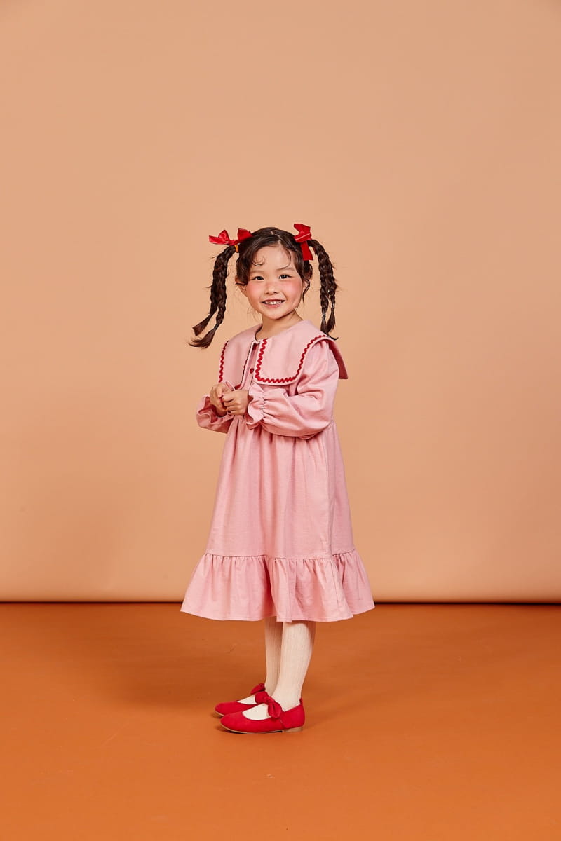 KOKOYARN - Korean Children Fashion - #Kfashion4kids - Chu Fleece One-piece - 7