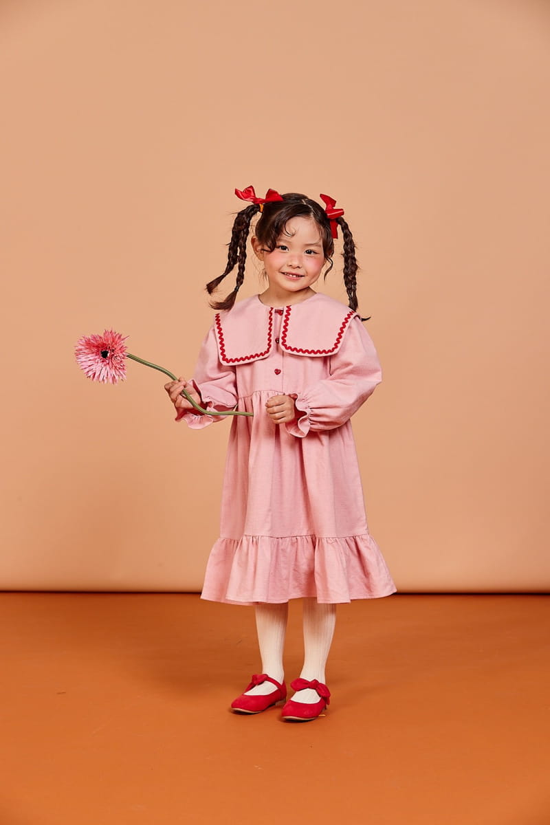 KOKOYARN - Korean Children Fashion - #Kfashion4kids - Chu Fleece One-piece - 9