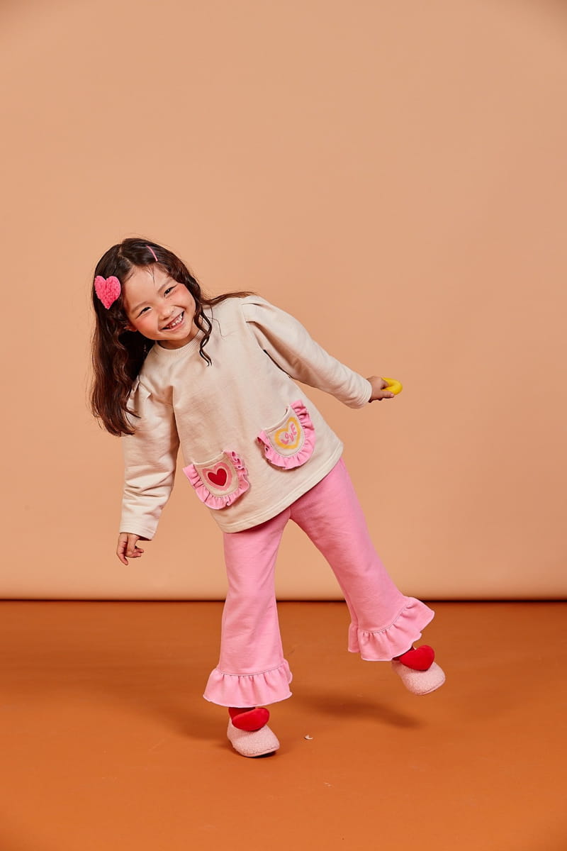 KOKOYARN - Korean Children Fashion - #Kfashion4kids - Lovely Top Bottom Set - 11