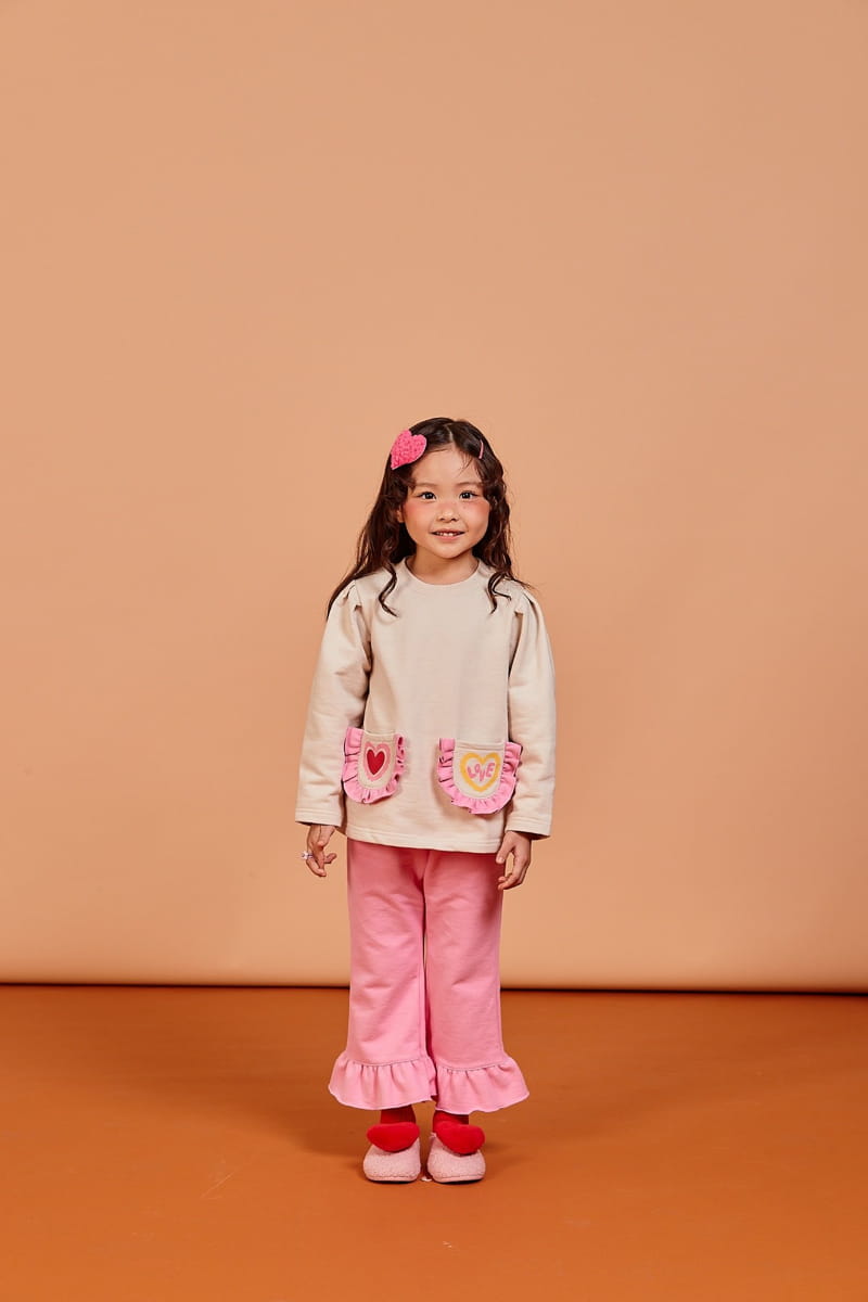 KOKOYARN - Korean Children Fashion - #Kfashion4kids - Lovely Top Bottom Set - 4