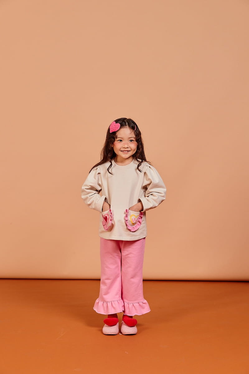 KOKOYARN - Korean Children Fashion - #Kfashion4kids - Lovely Top Bottom Set - 6