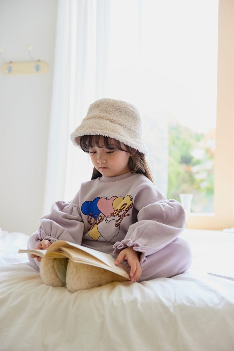 LA CHOUCHOU - Korean Children Fashion - #Kfashion4kids - Hear Shirring Tee