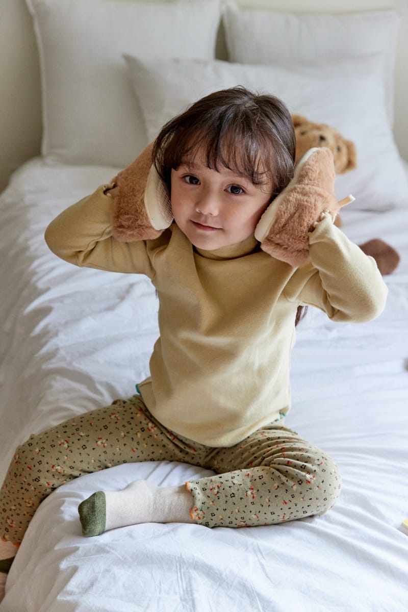 LA CHOUCHOU - Korean Children Fashion - #Kfashion4kids - Shu Shu Half Turtleneck Tee