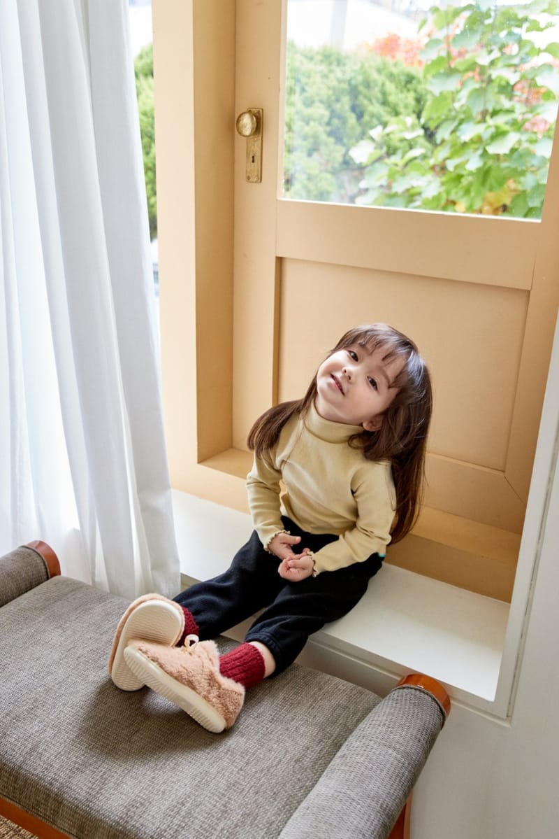 LA CHOUCHOU - Korean Children Fashion - #Kfashion4kids - Shu Shu Half Turtleneck Tee - 5