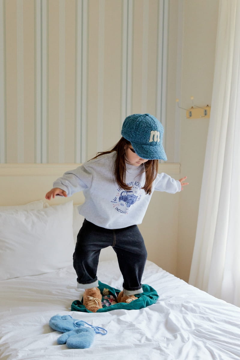 LA CHOUCHOU - Korean Children Fashion - #Kfashion4kids - Car Sweatshirt