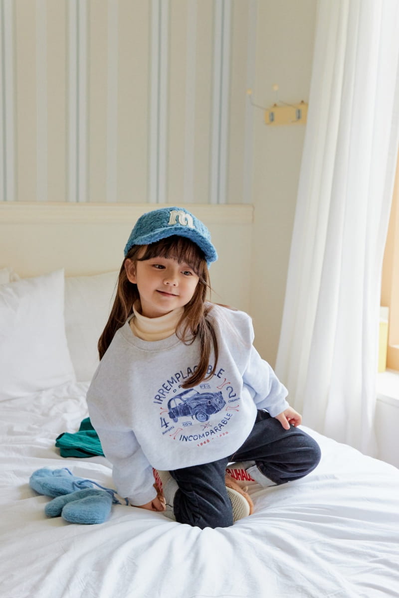 LA CHOUCHOU - Korean Children Fashion - #Kfashion4kids - Car Sweatshirt - 2