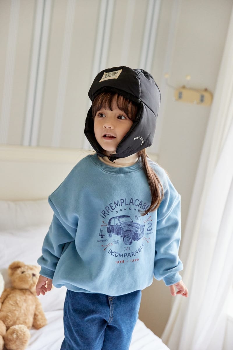 LA CHOUCHOU - Korean Children Fashion - #Kfashion4kids - Car Sweatshirt - 7