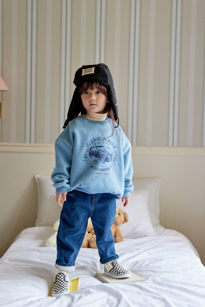 LA CHOUCHOU - Korean Children Fashion - #Kfashion4kids - Car Sweatshirt - 8