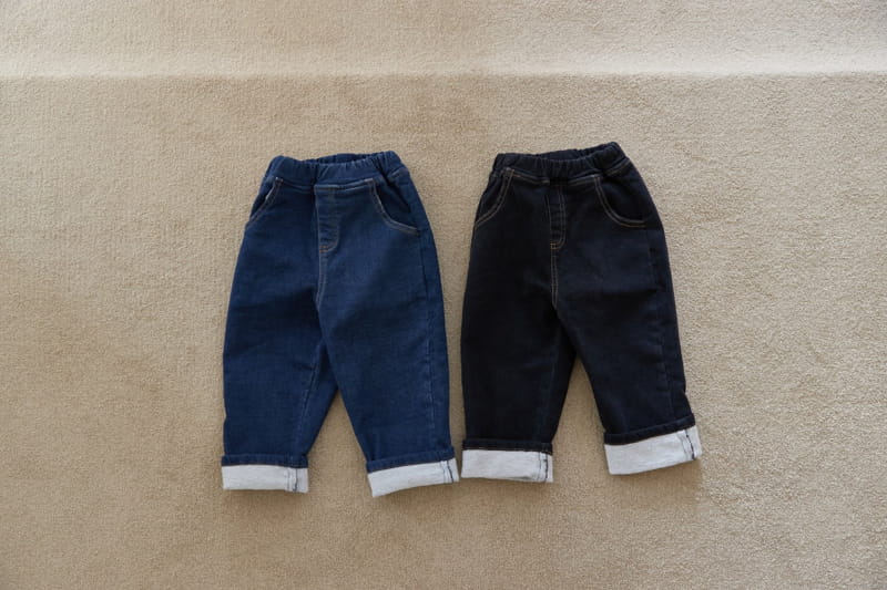 LA CHOUCHOU - Korean Children Fashion - #Kfashion4kids - Fleece Jeans - 10