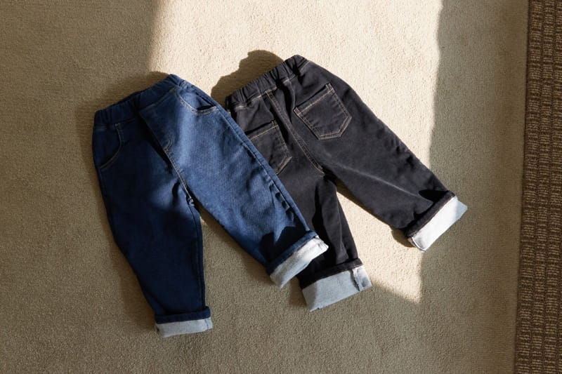 LA CHOUCHOU - Korean Children Fashion - #Kfashion4kids - Fleece Jeans - 11